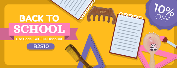 How to Maintain Healthy Hair Throughout the School Year with Wooden Combs