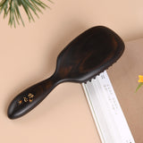 tooth inserted blackwood hair brush 2