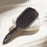 tooth inserted blackwood hair brush