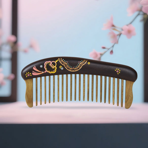 Wooden Handcrafted Hair Artisan Comb – Dream Ode