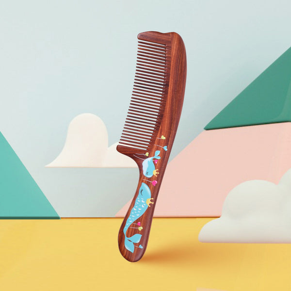 Natural Wooden Hair Comb – Companion