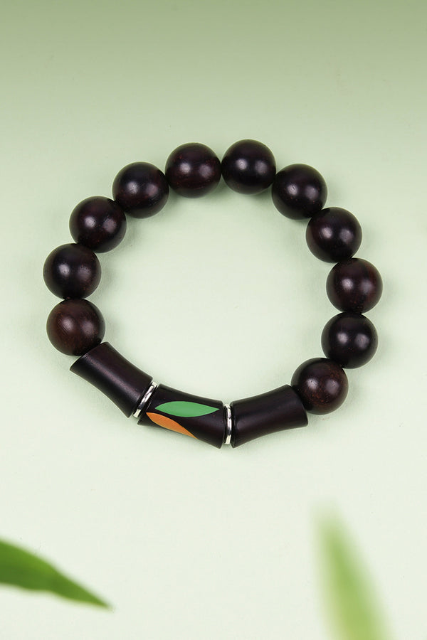 Bamboo Wood Couple Bracelet