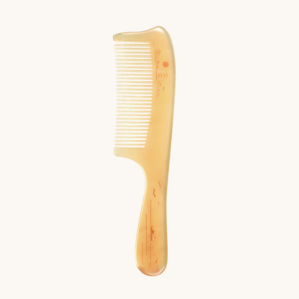Sheep Horn Comb (Sunrise)