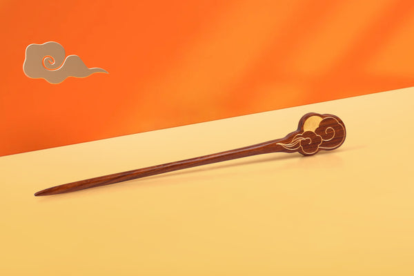 Fortune’s Crown Wood Hairpin