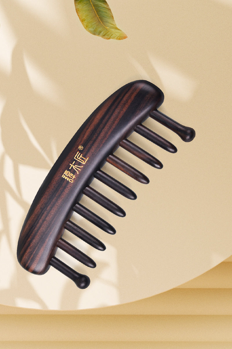 Rosewood massage comb