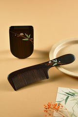 Blackwood Hair Comb & Mirror Set