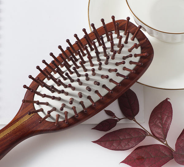 Star Wooden Hair Brush