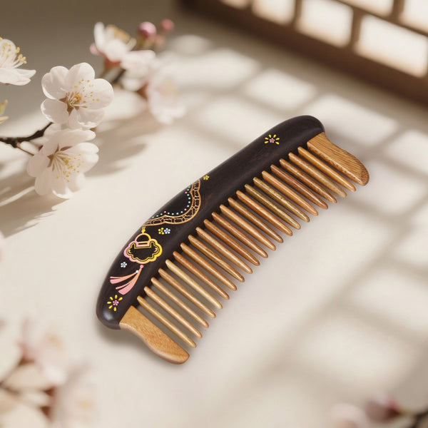 Wooden Handcrafted Hair Artisan Comb – Dream Ode
