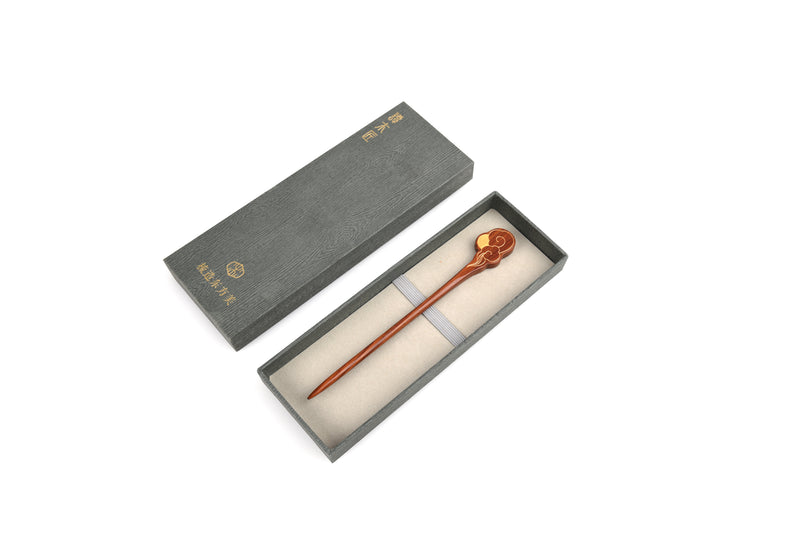 Fortune’s Crown Wood Hairpin