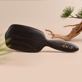 tooth inserted blackwood hair brush