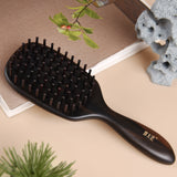 tooth inserted blackwood hair brush 2
