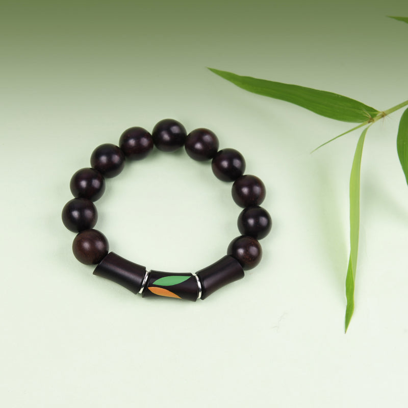 Bamboo Wood Couple Bracelet