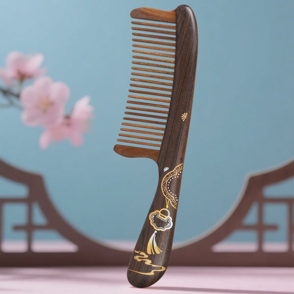 Wooden Handcrafted Hair Artisan Comb – Everlasting Joy