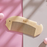 Handcraft Natural Wood Hair Comb