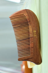 Portable Wood Hair Comb