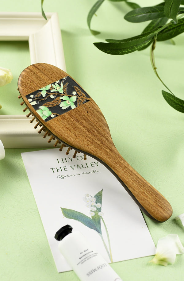 Gardenia Paddle Hair Brush