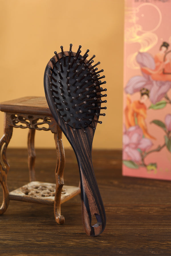 Ebony Lute Hair Brush