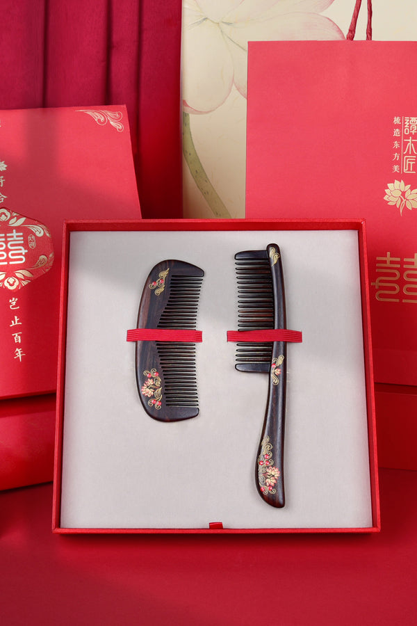 Hair Comb Wedding Gift Box