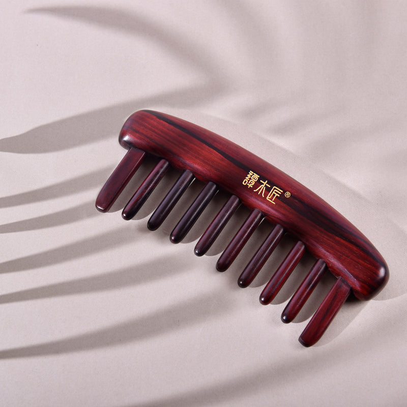 Wide-tooth ROSEWOOD Comb