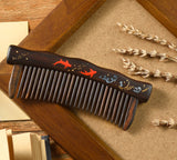 Black Rosewood Hair Comb