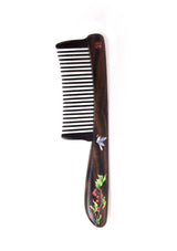 Ebony Hair Comb Cherry