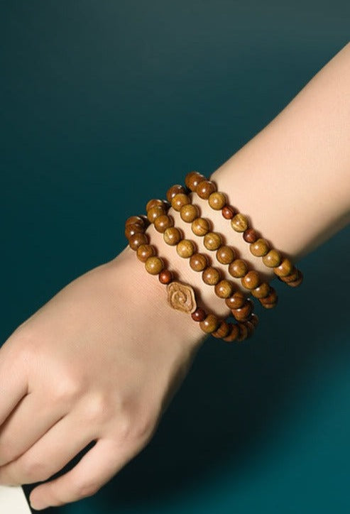 Sandalwood Bead Bracelet