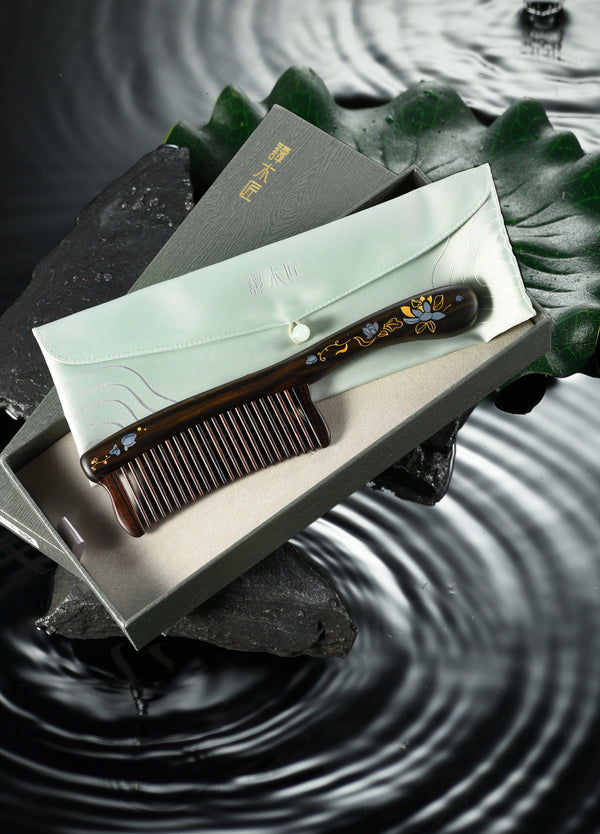 Thriving Lotus Hair Comb