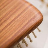 Natural wood Paddle Hair Brush