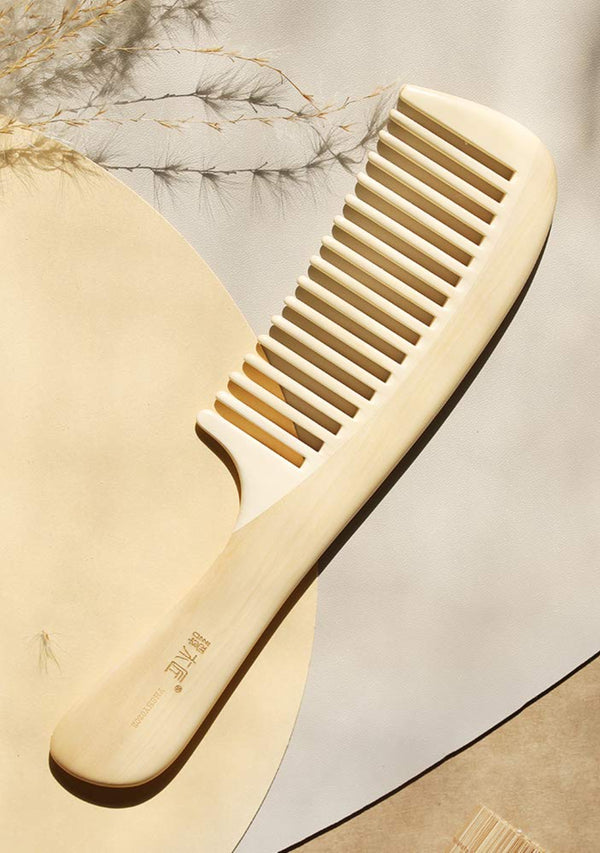 Wooden Wide Tooth Hair Comb