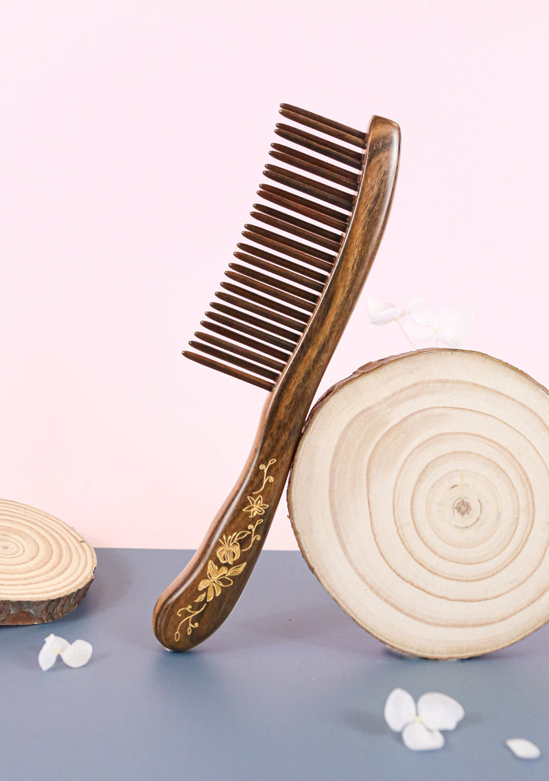 Chanate Tooth-inserted Hair Comb