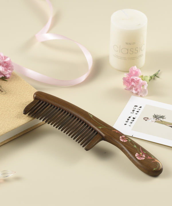 Carnation Hair Comb