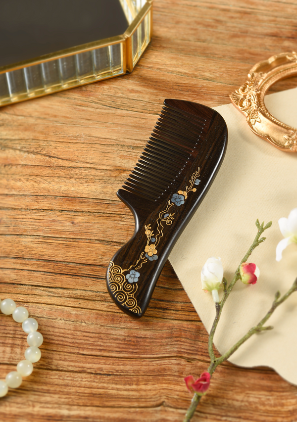 Ebony Marquebery Hair Comb