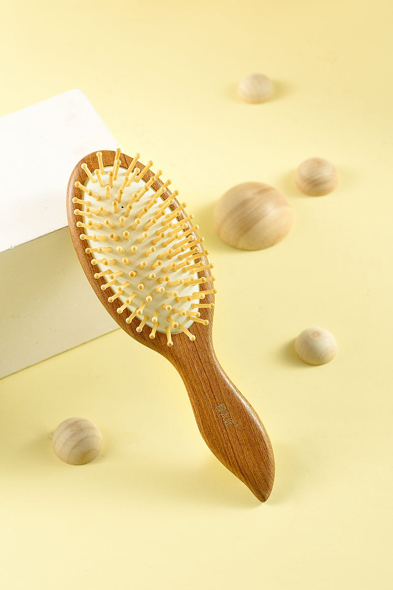 Teak Hair Brush