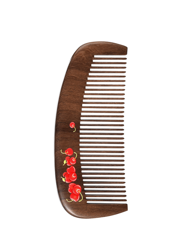 Swartzia Hair Comb Cherry