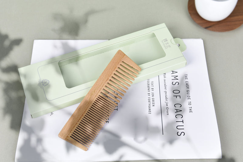 FSC Certified Beech Wood comb Thick Tooth