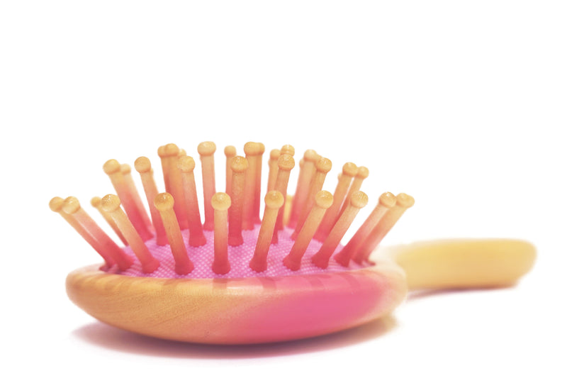 Pink Paddle Hair Brush