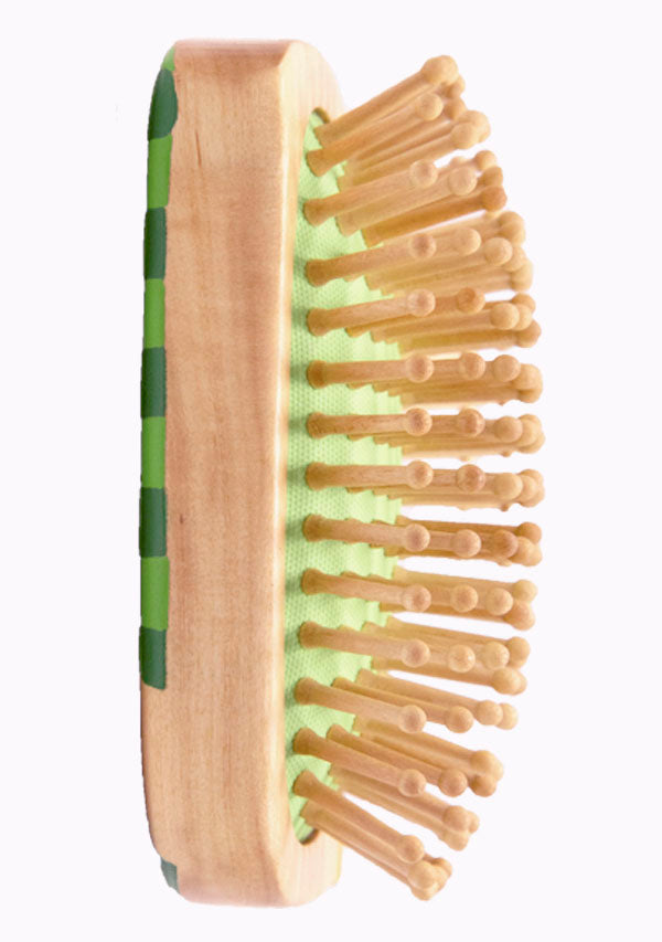 Emerald Bird Detangling Hair Brush